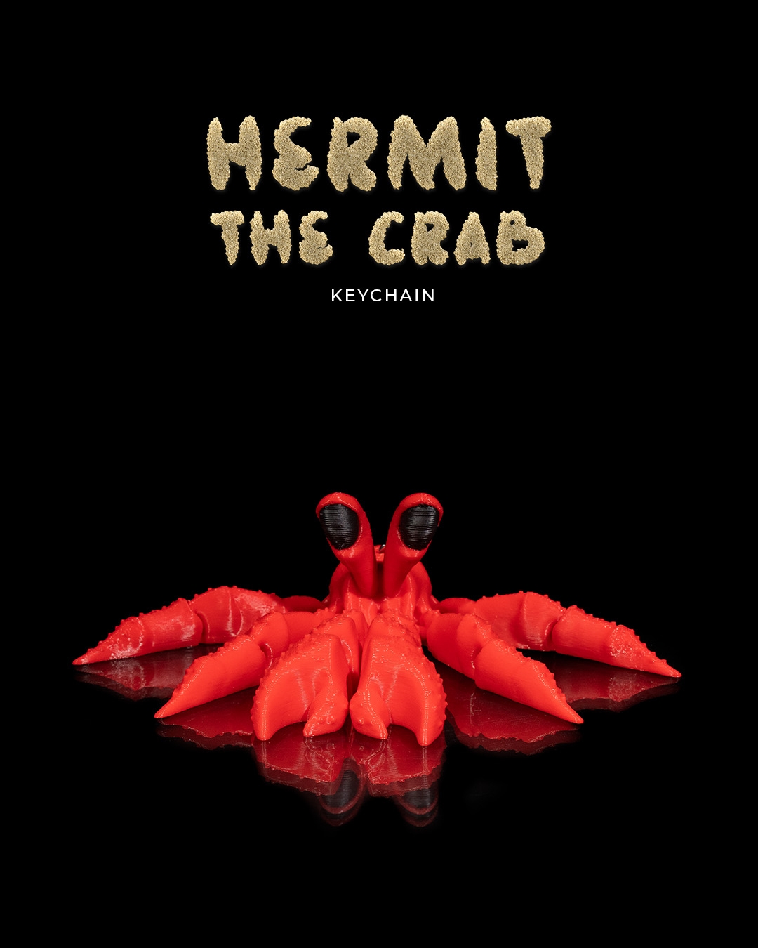 Hermit the Crab Keychain