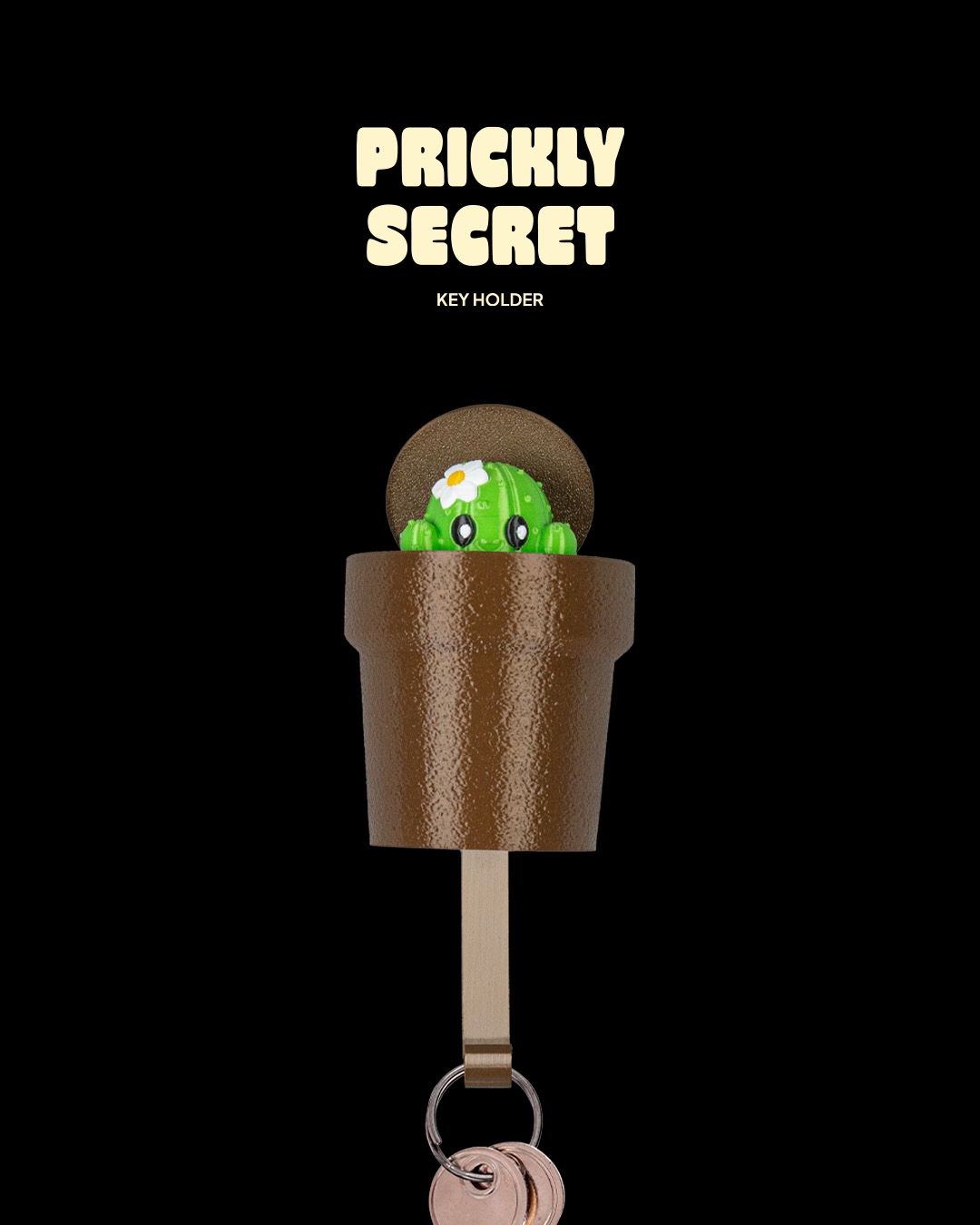 Prickly Secret - Key Holder