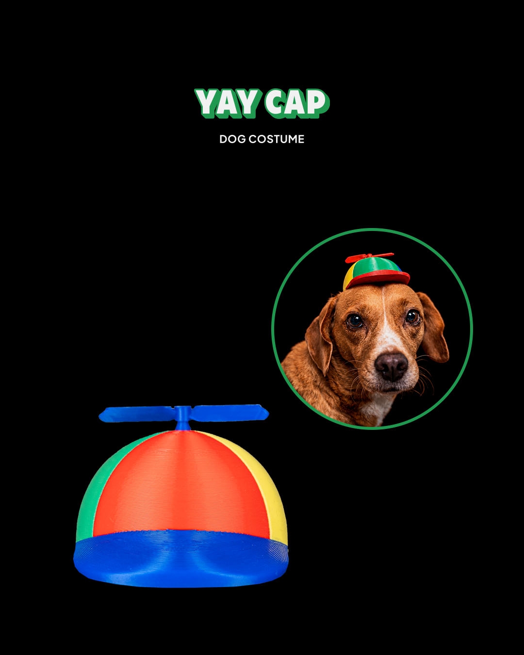 Yay Cap - Dog Costume