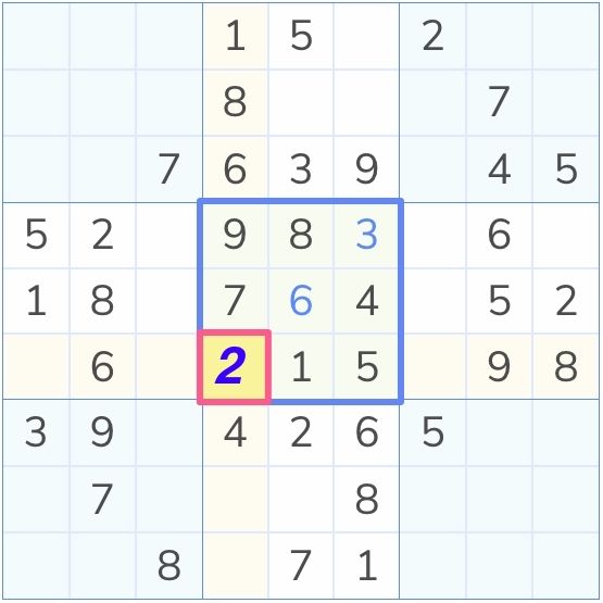 Intermediate Sudoku Solving Techniques Part 3: Solving from