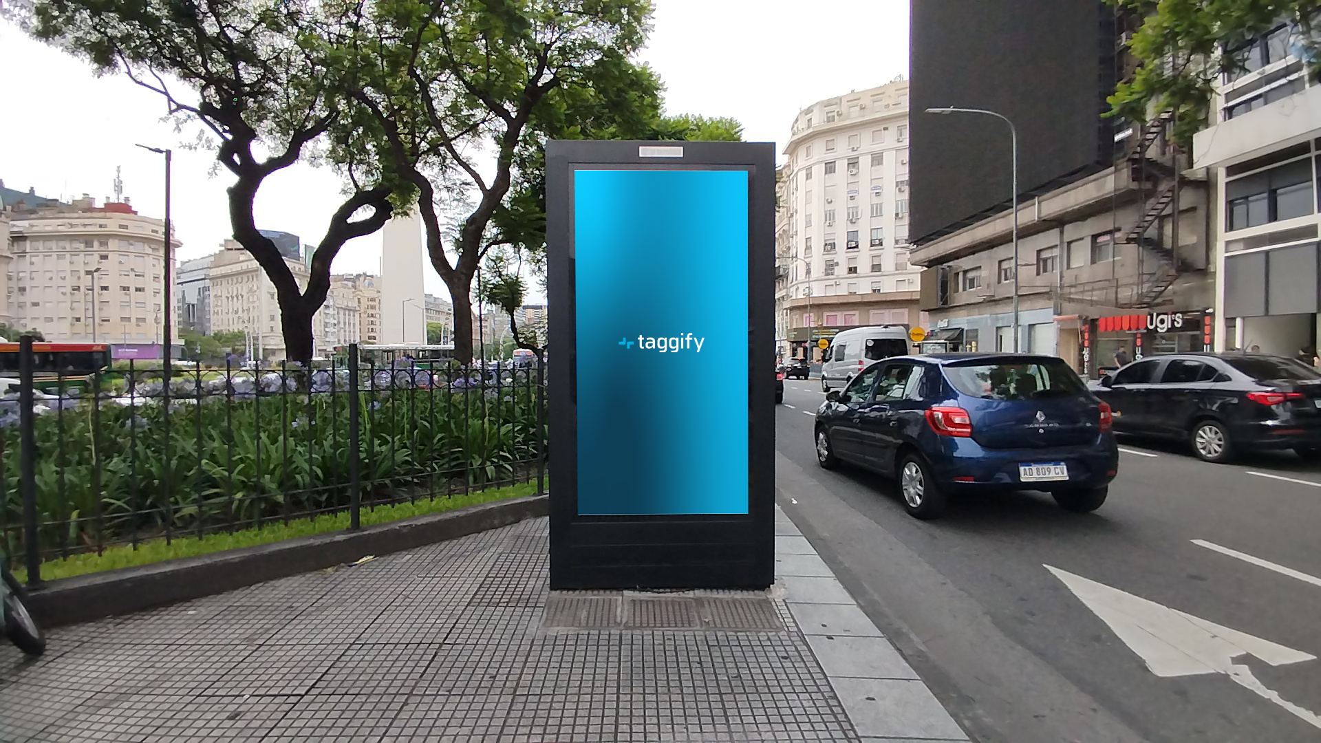 AR - CABA - San Nicolás - Av. 9 de Julio y Sarmiento - Comuna 1