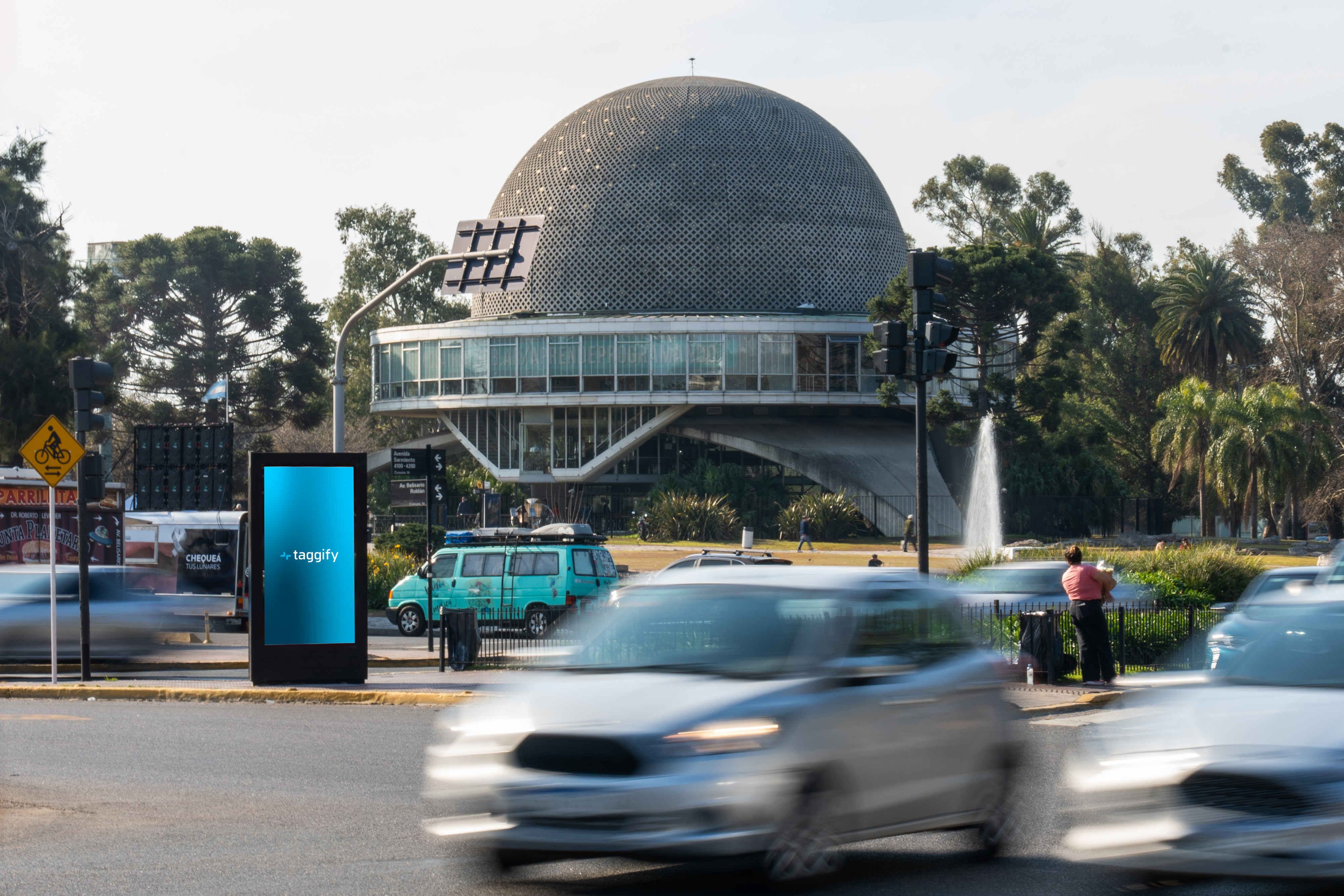 AR - CABA - Palermo - Av. Figueroa Alcorta y Sarmiento (Planetario) - Comuna 14