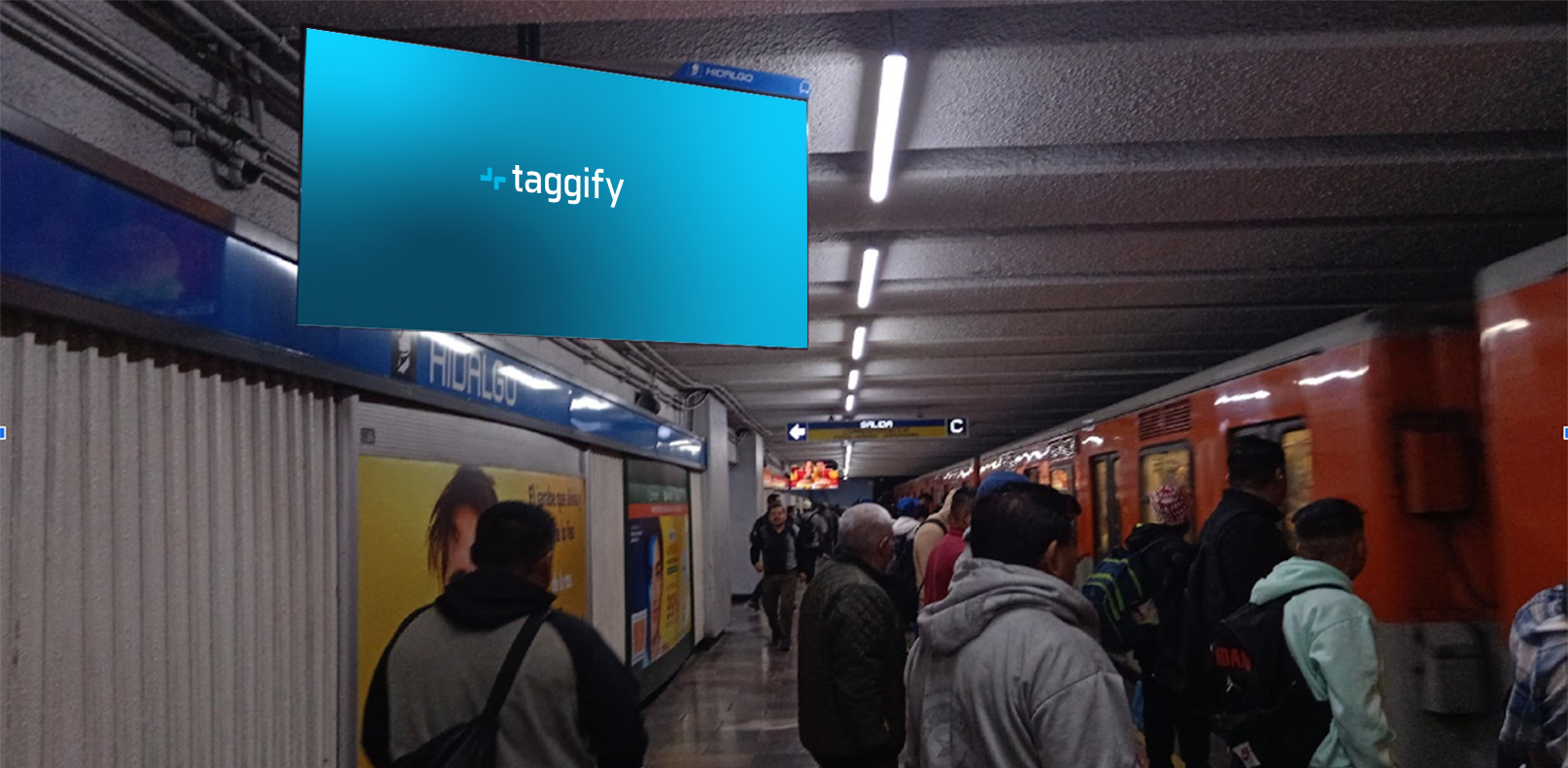 MX - CDMX - L1 - Zaragoza - Videowall - Mexico City