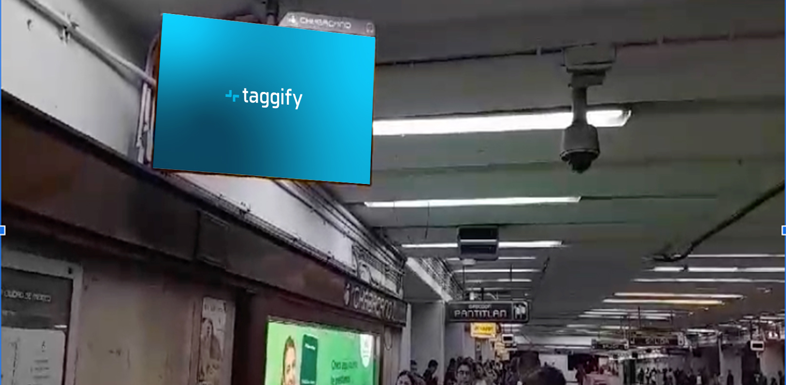 MX - CDMX - L9 - Chabacano - Videowall - Mexico City