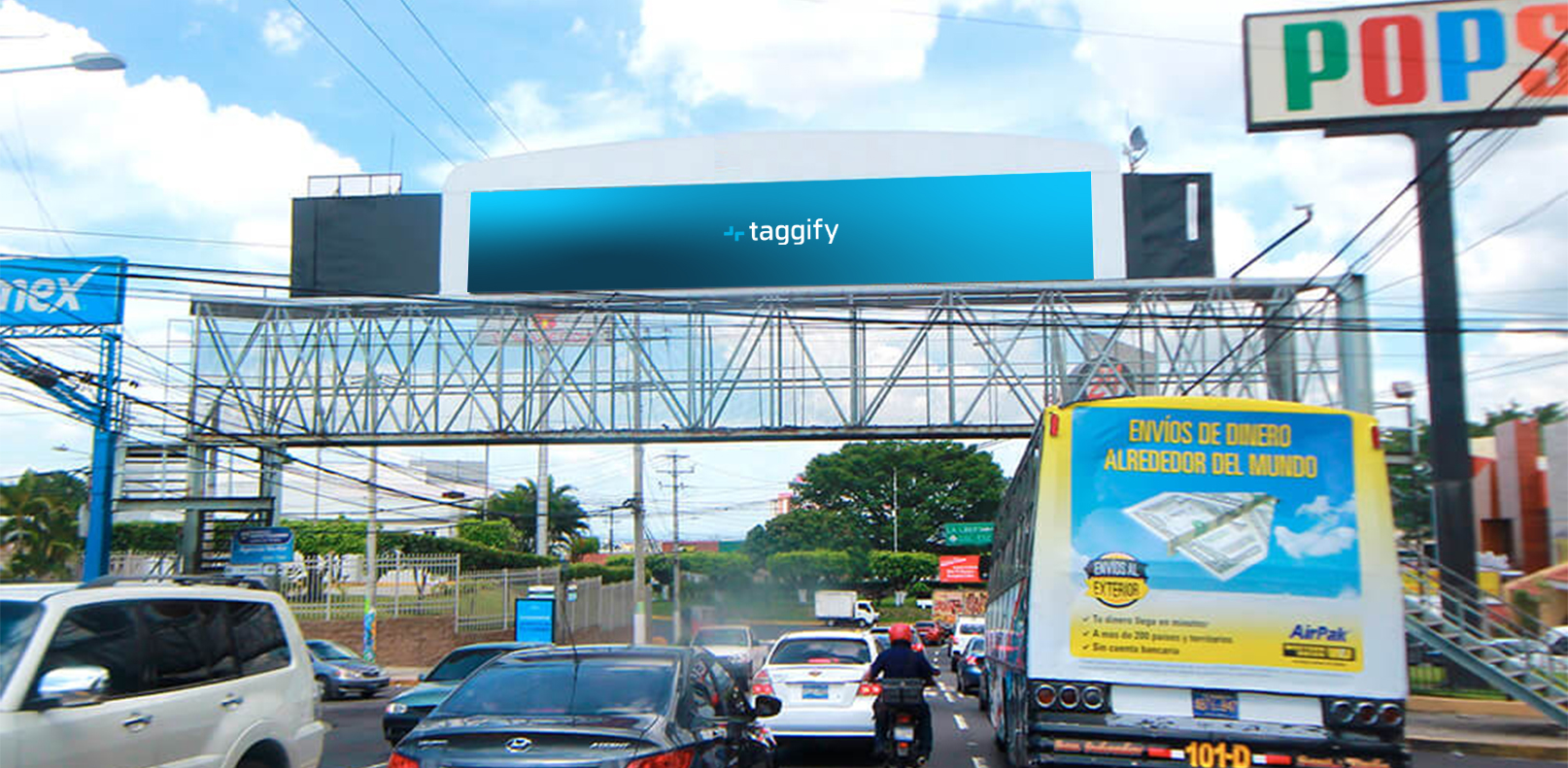 SV - Santa Tecla - Calle Chiltiupan - Hacia Redondel Platillo - Santa Tecla