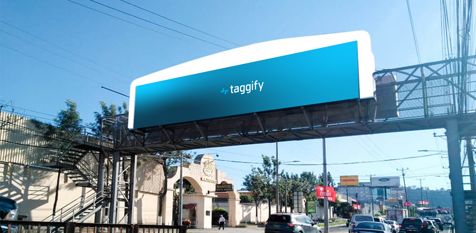 SV - San Salvador - Blvd Santa Elena - Hacia Embajada Americana - Antiguo Cuscatlán