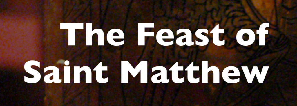 Saint Matthew, Apostle and Evangelist