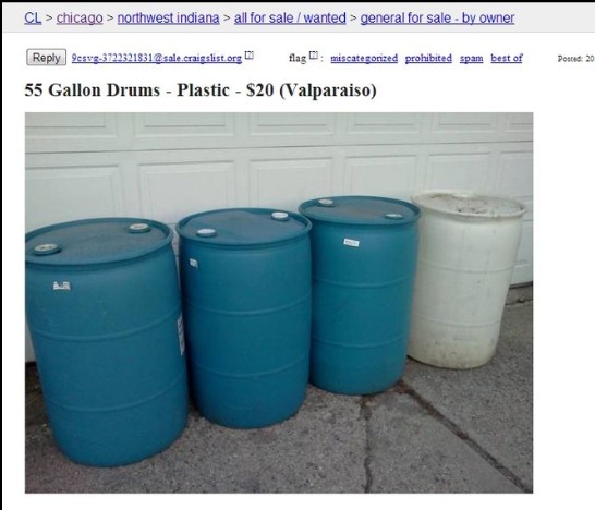 55 Gallon Drums Chartley MA
