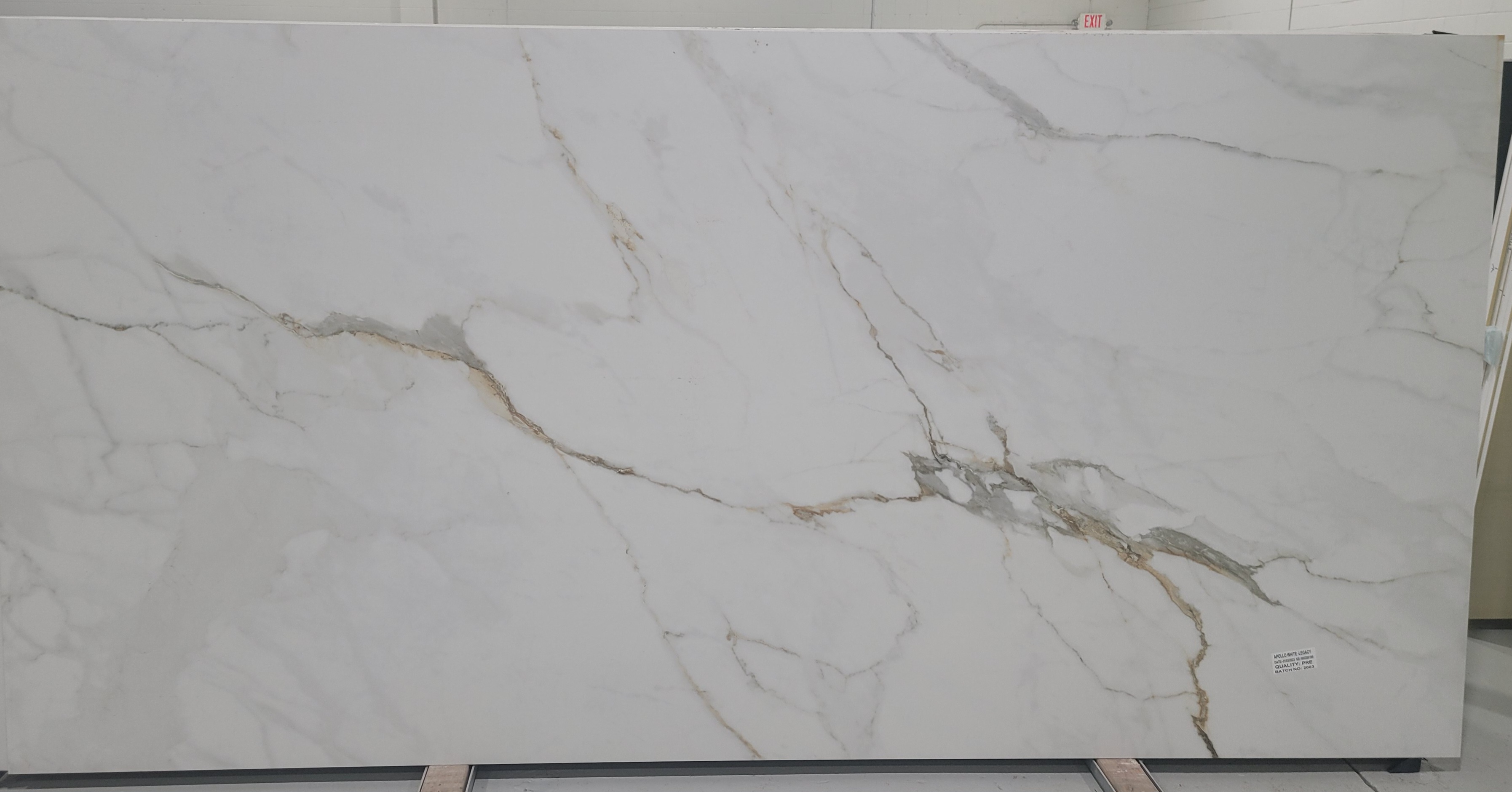 Apollo White Honed 1.2cm – Porcelain - Porcelain Stone Slab
