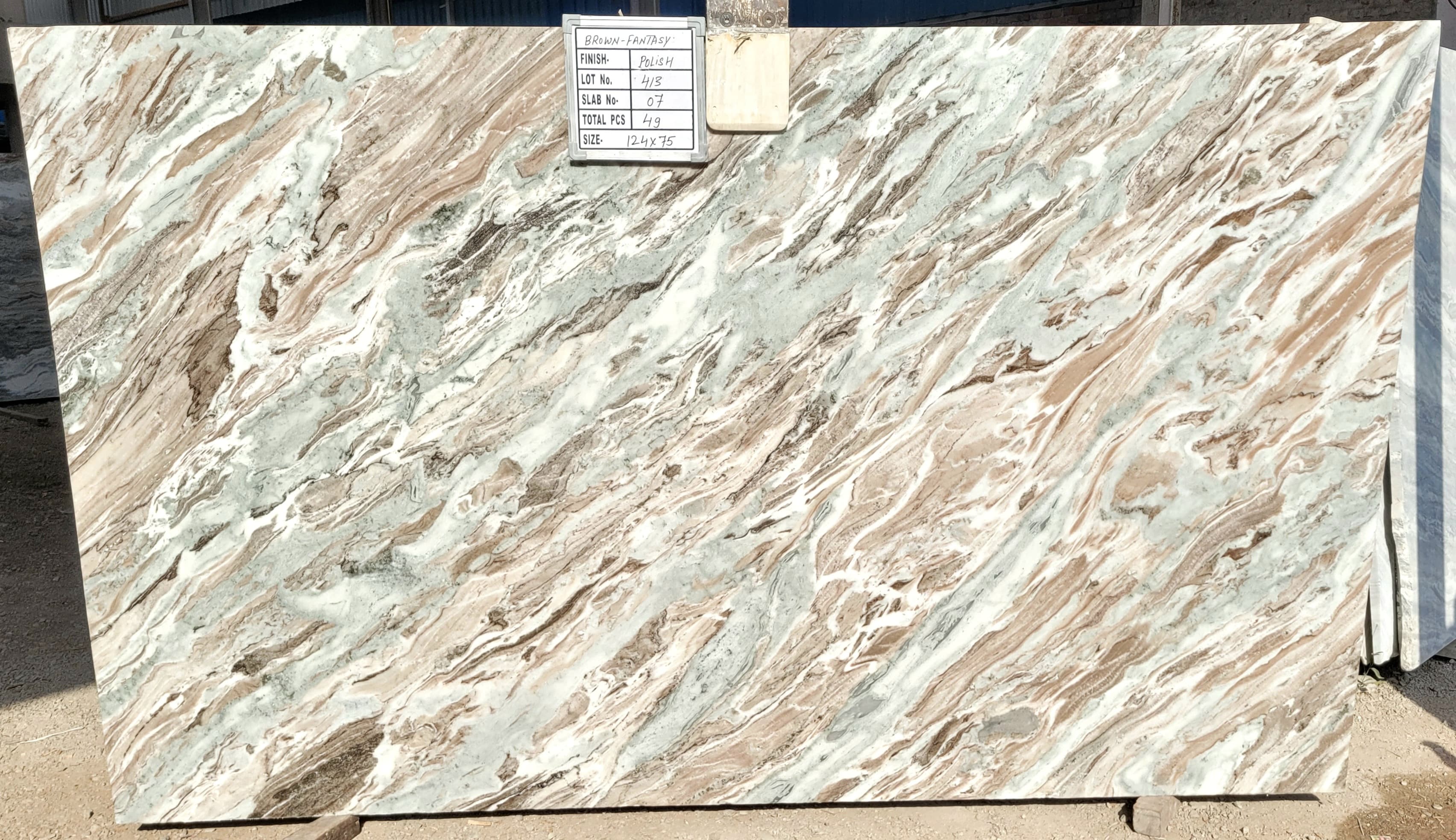 Fantasy Brown Polished 3cm – Marble - Marble Stone Slab