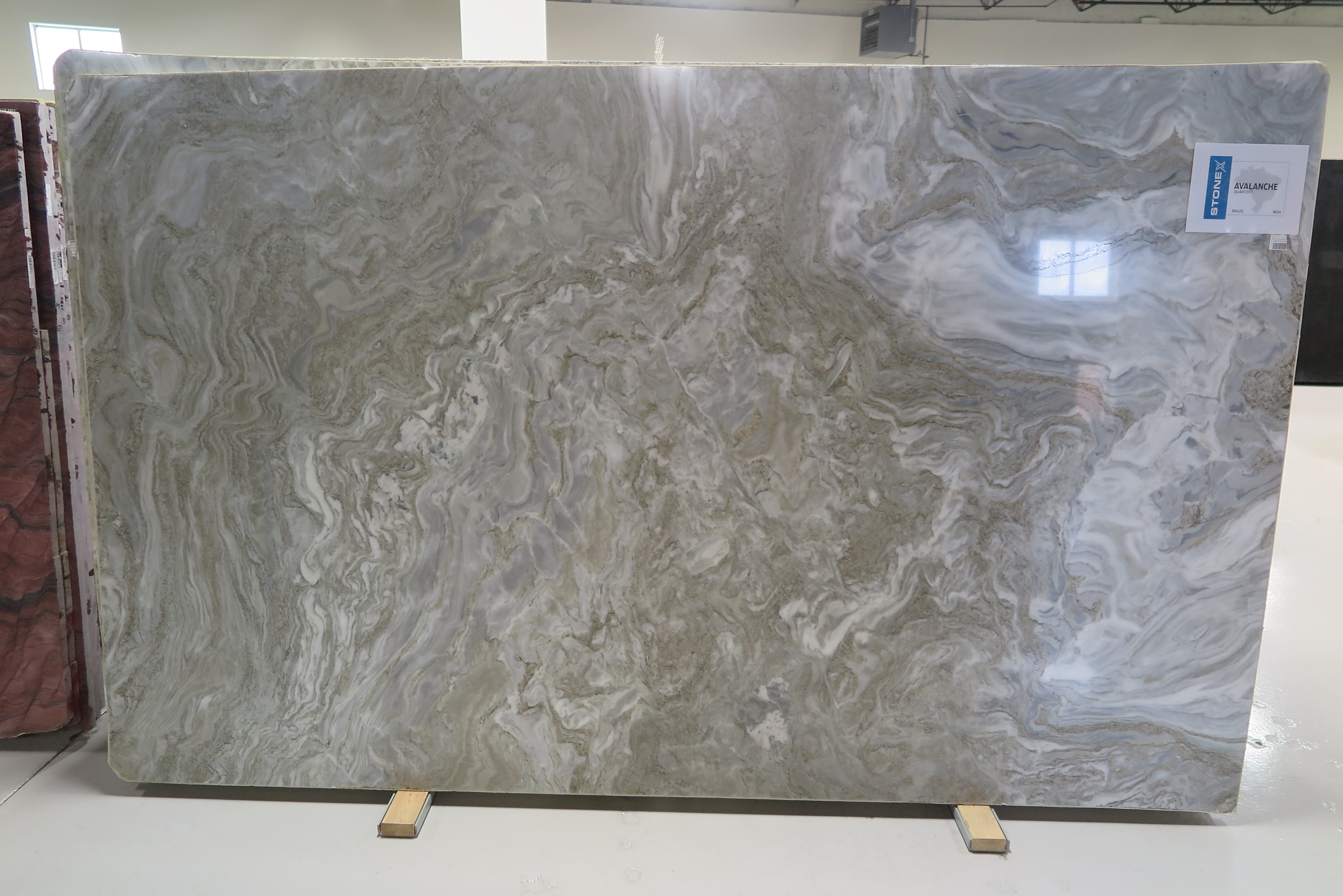 Avalanche Polished 3cm – Marble - Marble Stone Slab