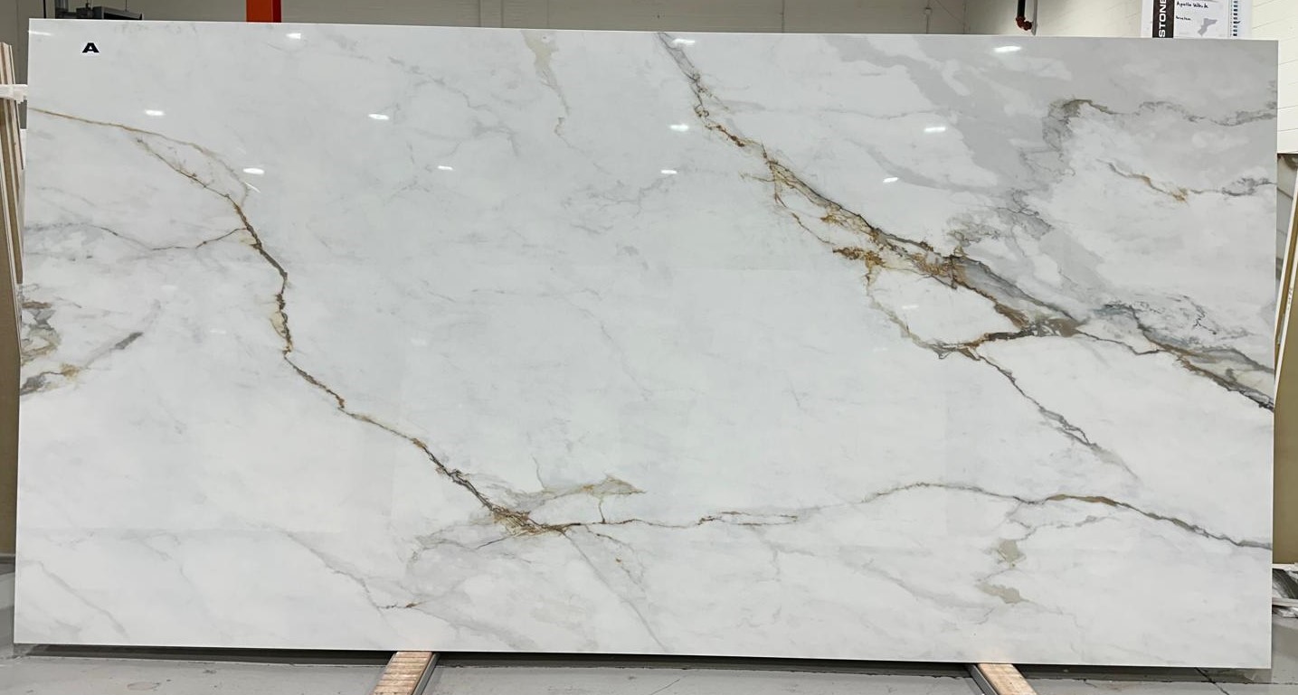 Apollo White Polished 2cm – Porcelain - Porcelain Stone Slab