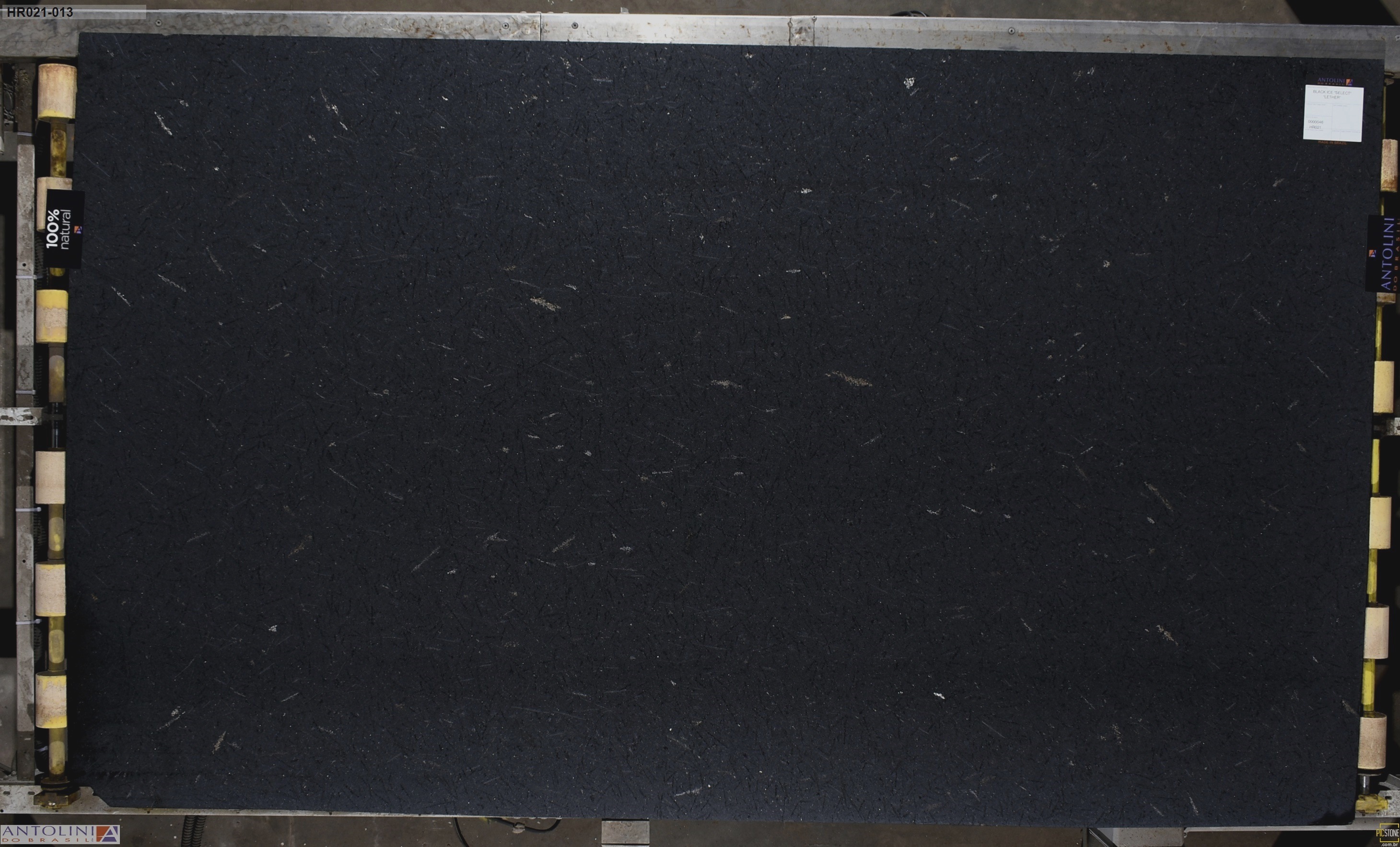 Black Ice Leathered 3cm – Granite - Granite Stone Slab