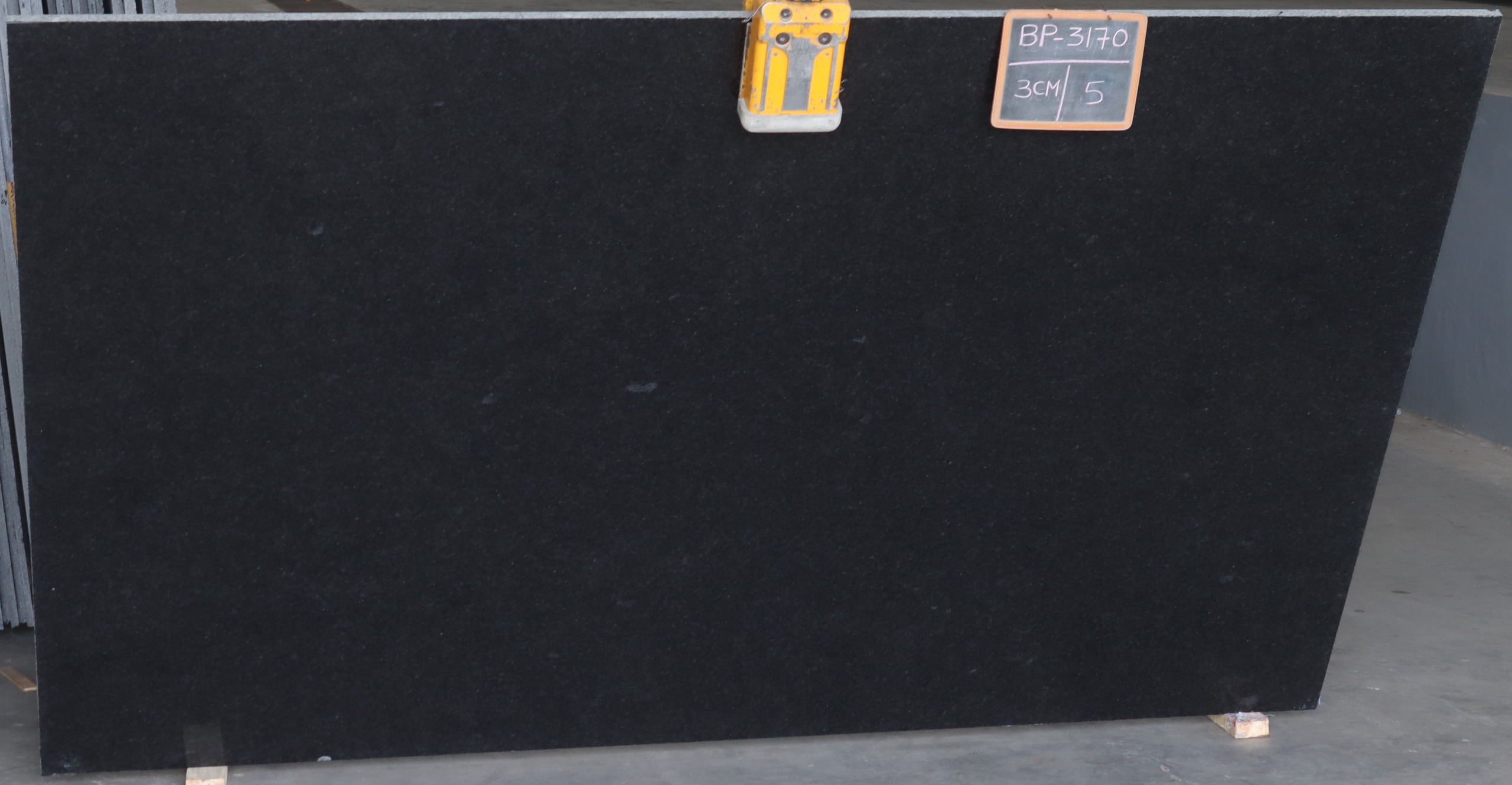 Black Pearl Dual Polished & Leather 3cm – Granite - Granite Stone Slab