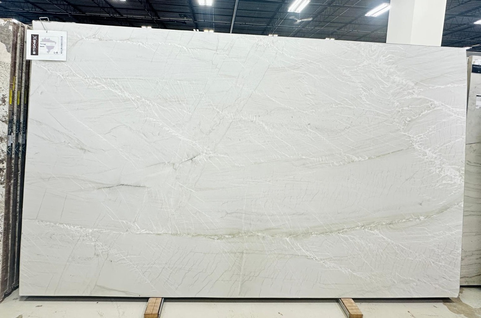Bianco Superiore Honed 3cm – Quartzite - Quartzite Stone Slab