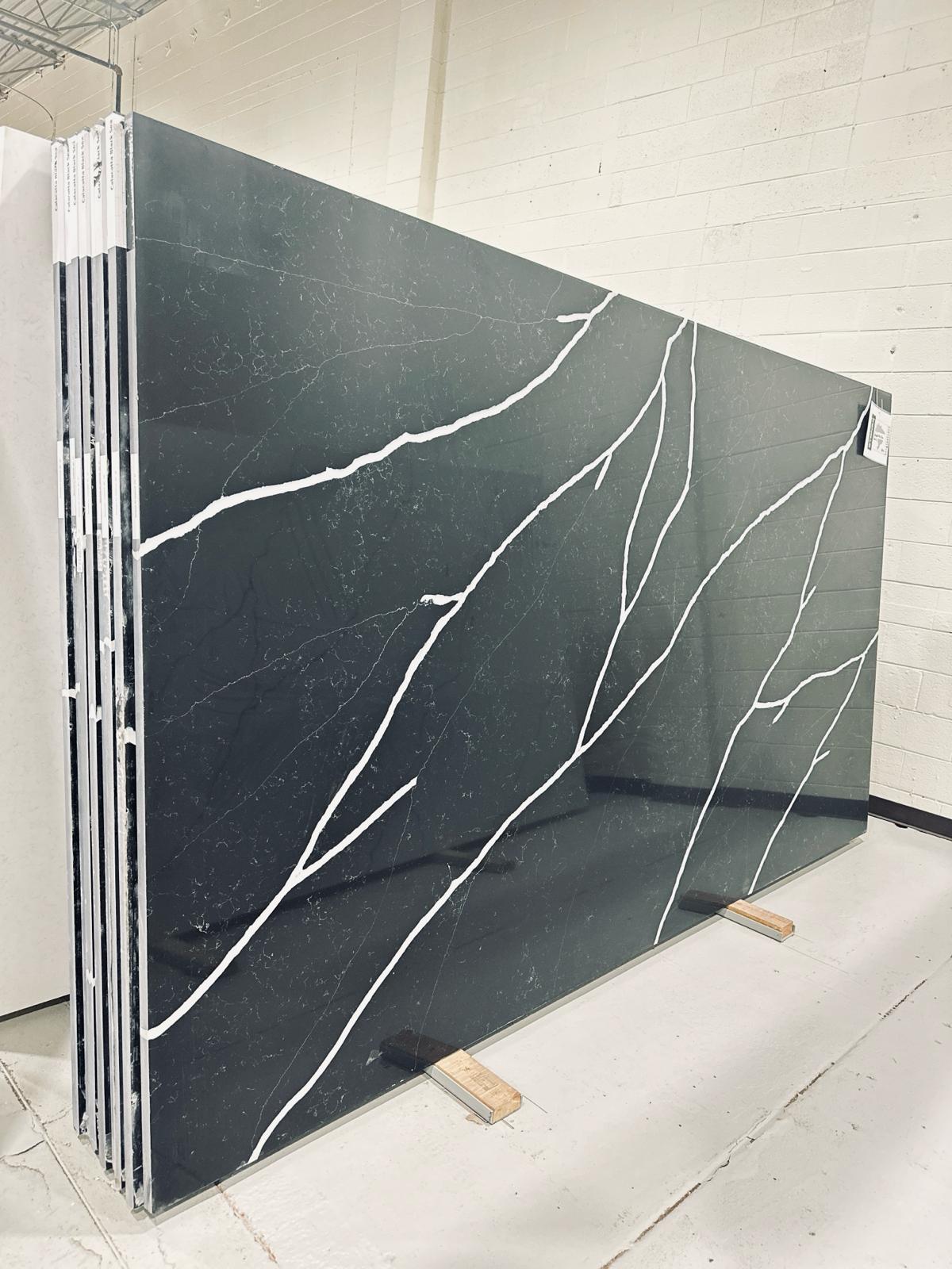 Calacatta Black Sea Jumbo 3cm Quartz - Quartz Stone Slab