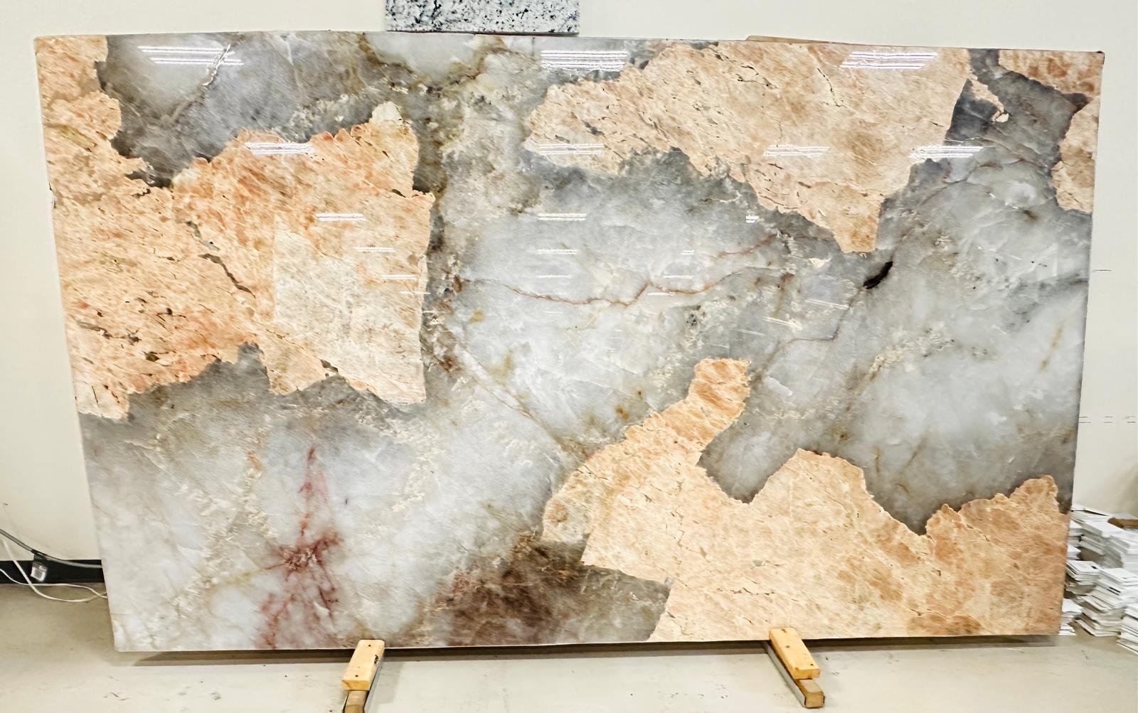 Patagonia Polished 3cm – Quartzite Quartzite Slab from Chicago Countertop - Quartz & Granite Countertops