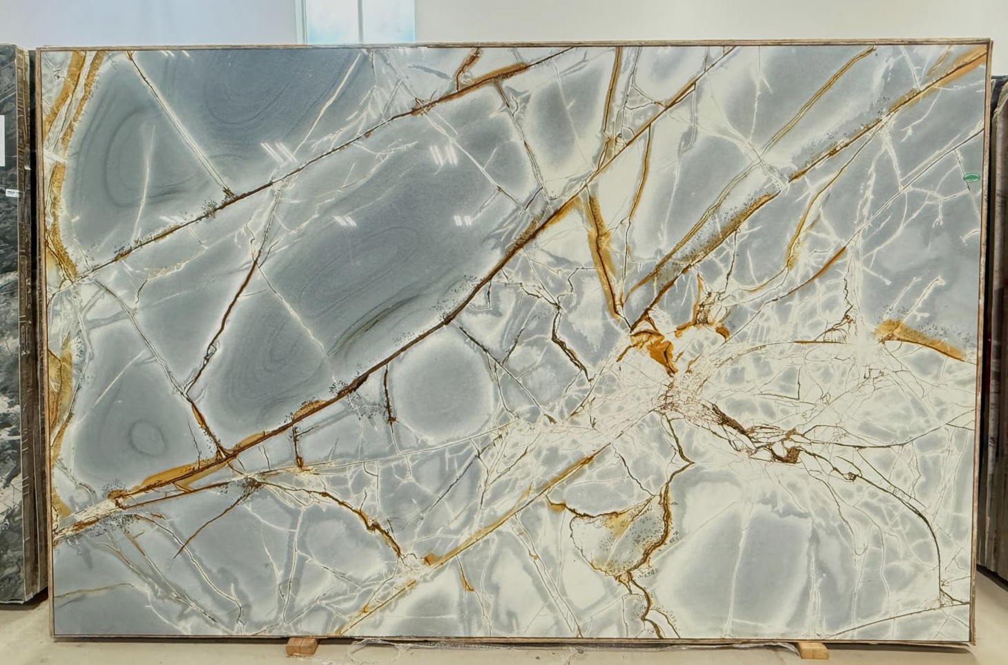 Blue Roma Polished 3cm – Quartzite - Quartzite Stone Slab