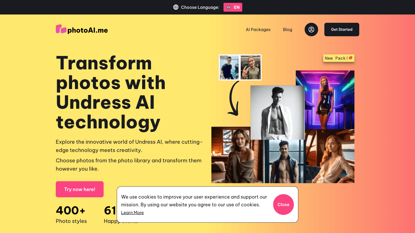 Photo Undress AI