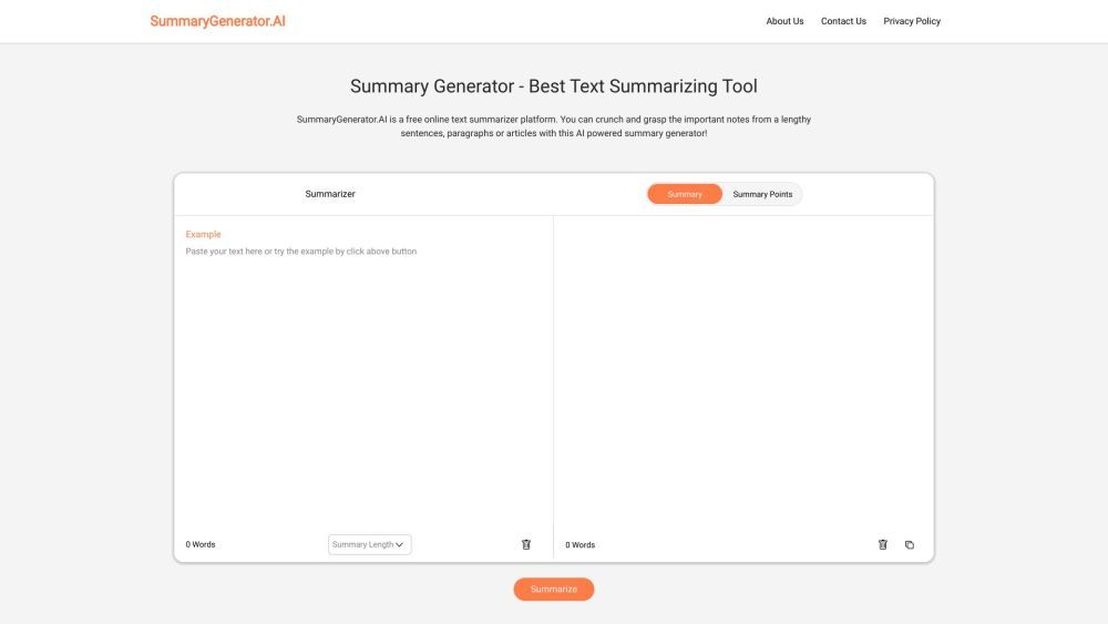SummaryGenerator.AI