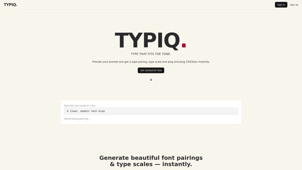 Typiq