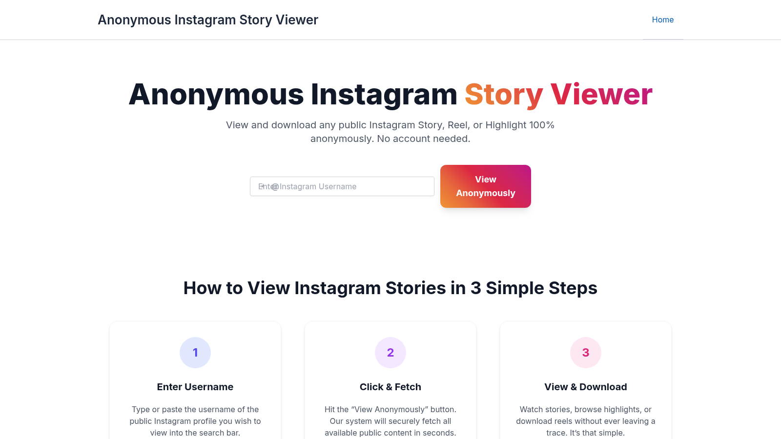 ByViewer: Anonymous Instagram Story Viewer | FF2050