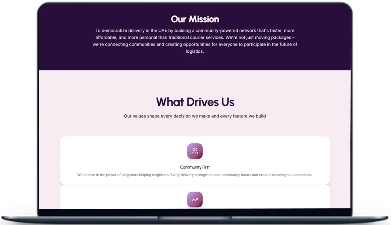 Boom UAE - Courier Delivery Marketplace