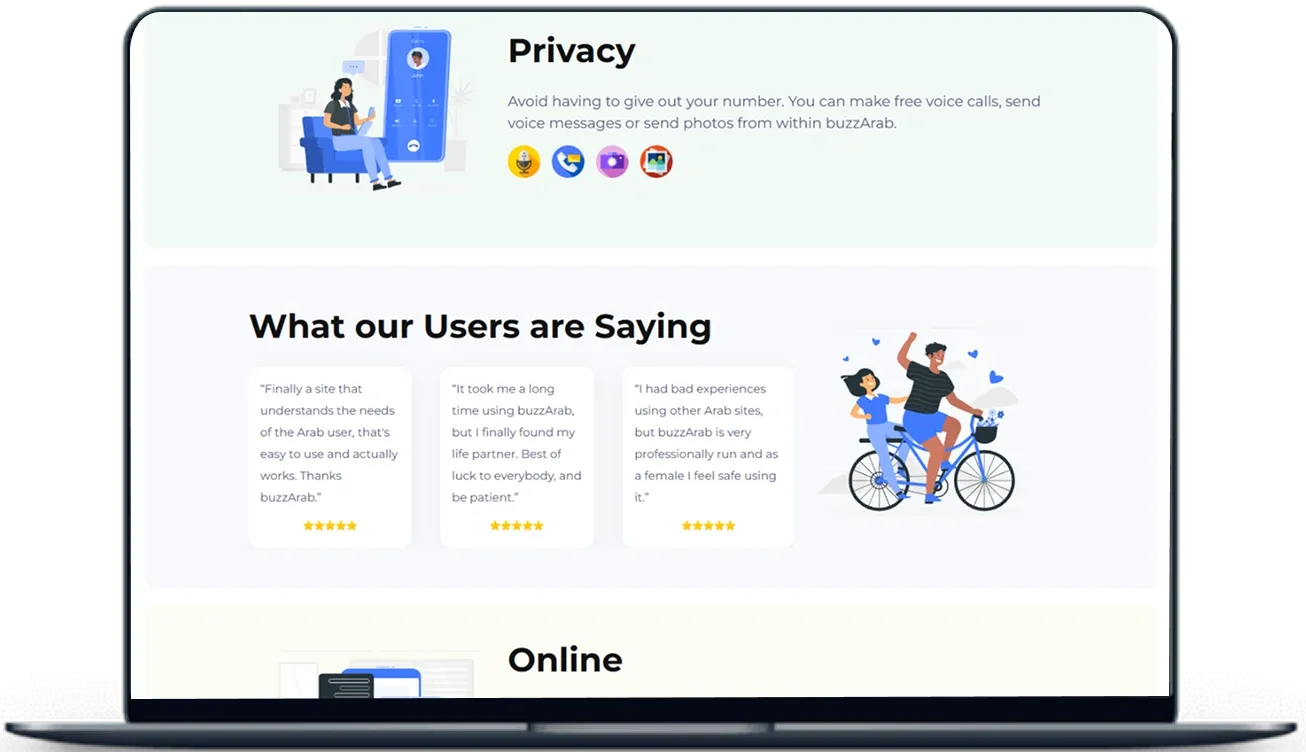 BuzzArab - Dating App