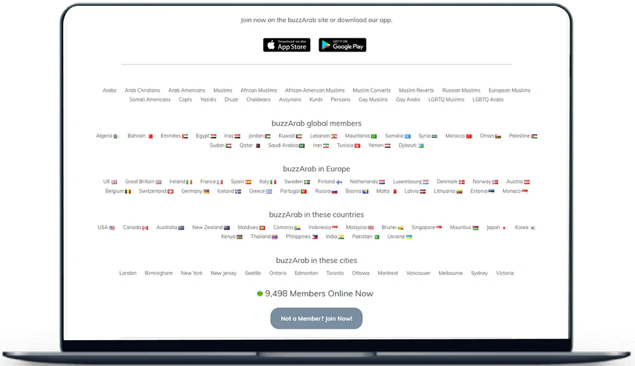 BuzzArab - Dating App