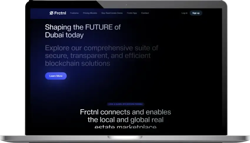 Frctnl - Real Estate Tokenization Platform