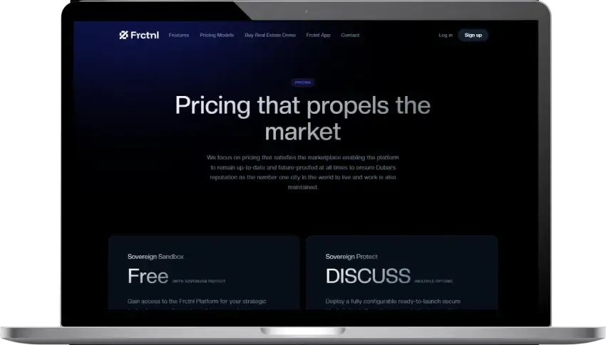 Frctnl - Real Estate Tokenization Platform