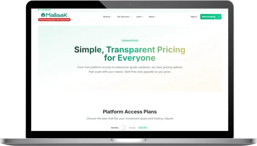 Mallaak - Blockchain Based Real Estate Tokenization Platform