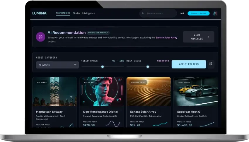 AI-Driven Tokenization Platform for Intelligent Real-World Asset Investments