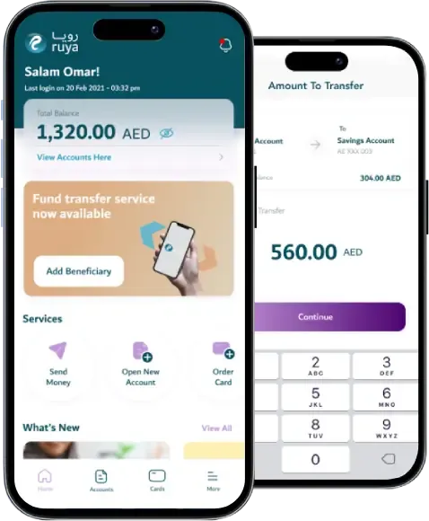 Ruya Bank – AI Enhanced Neobank Application