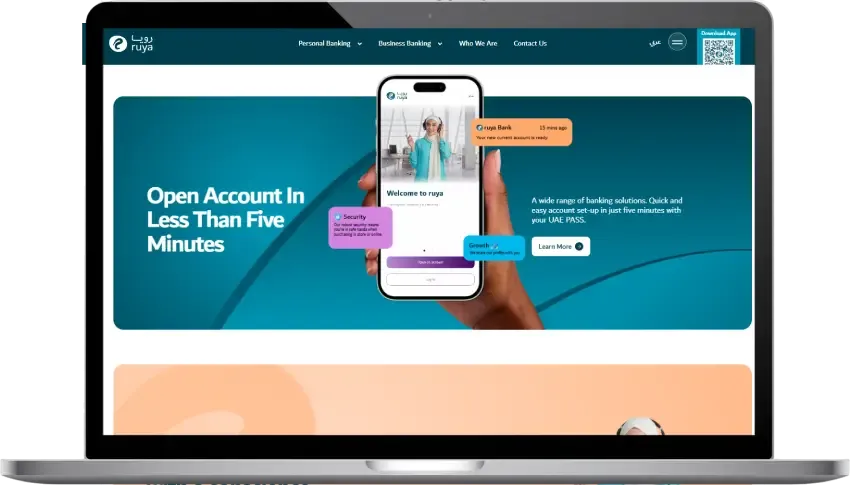 Ruya Bank – AI Enhanced Neobank Application