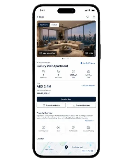 Real Estate Platform Development for a Dubai-Based Luxury Property Developer
