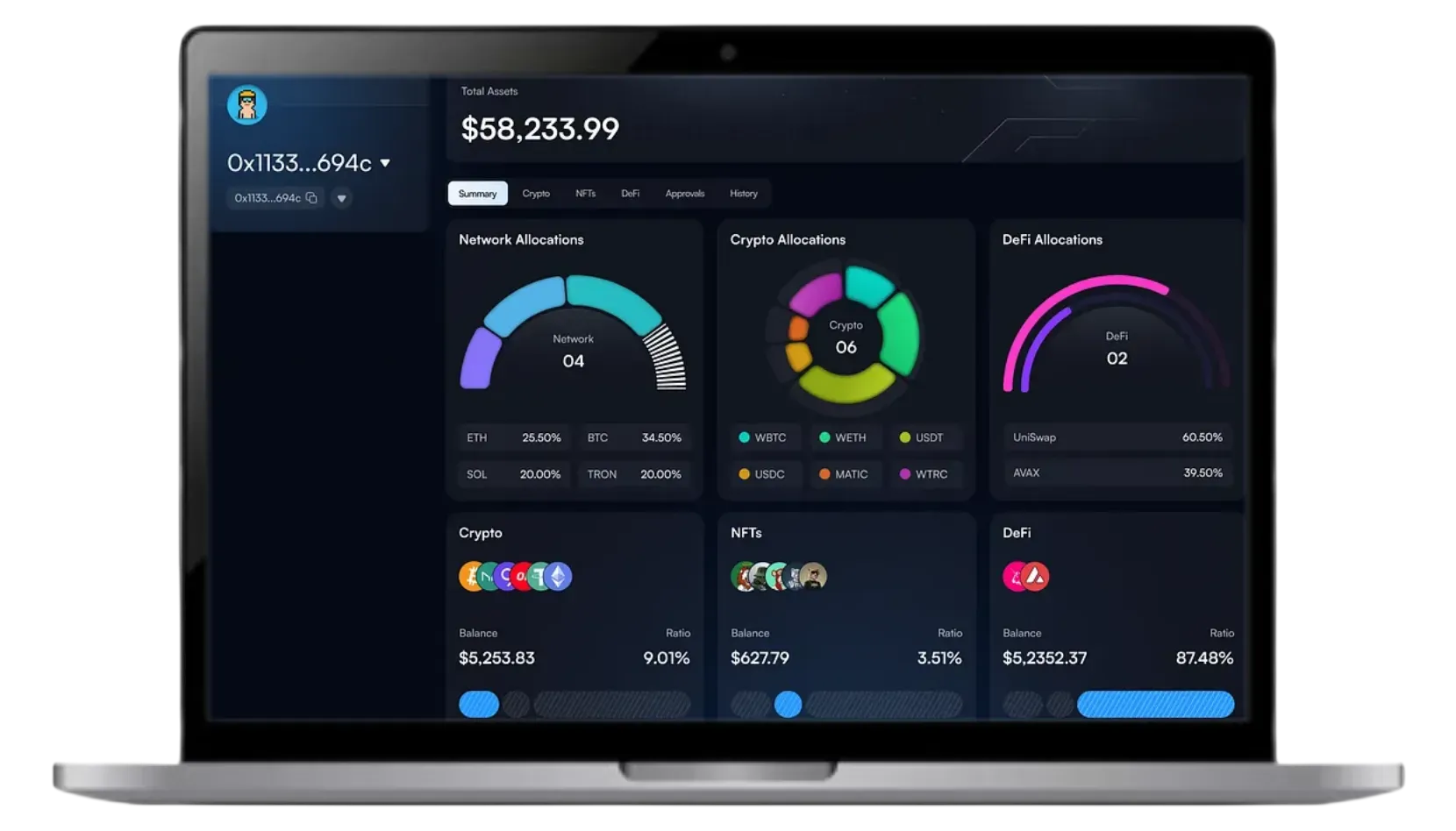 Built multi-chain crypto wallet and trading infrastructure for a global FinTech platform