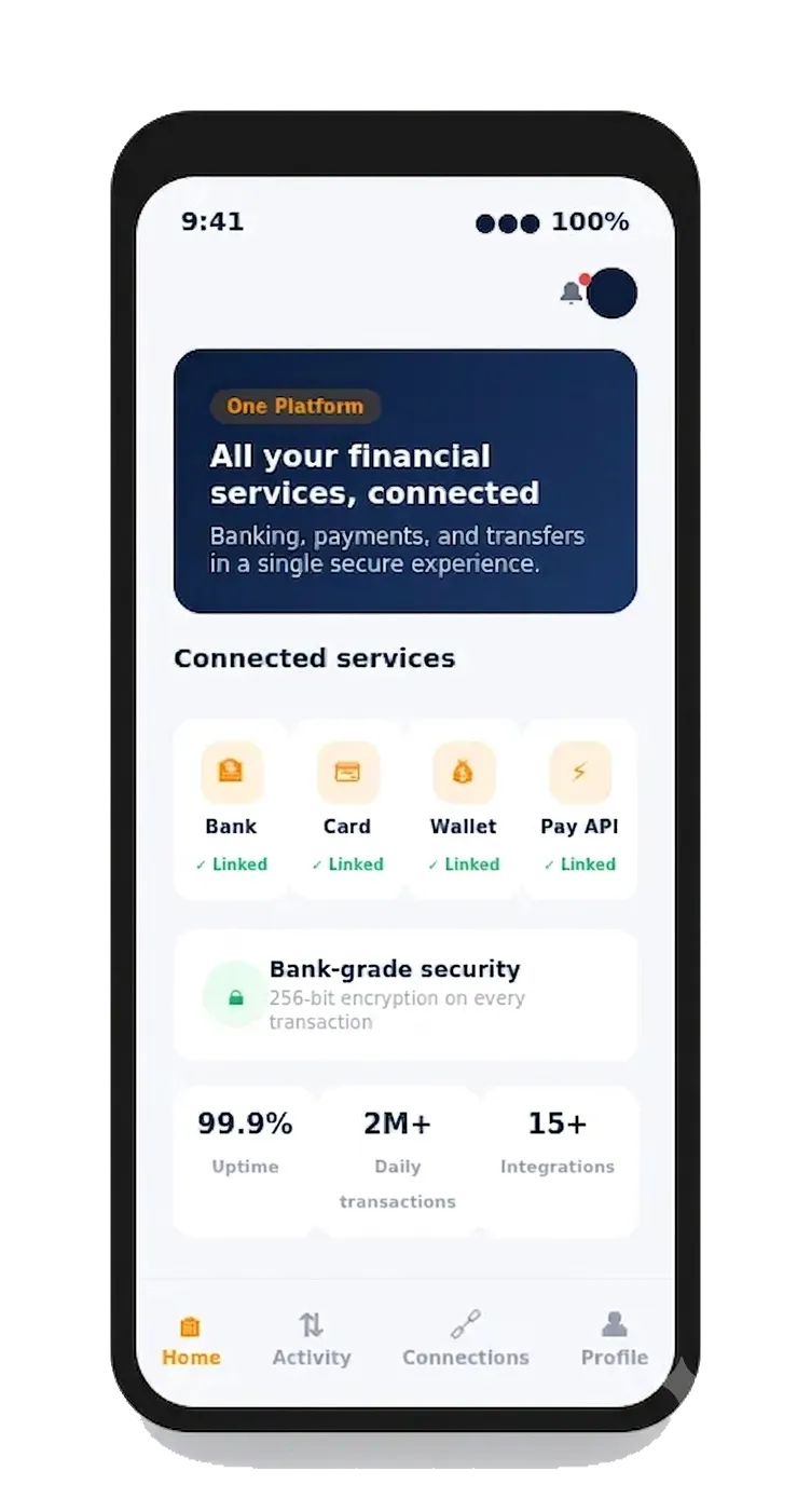 FinTech Financial Services Platform Development