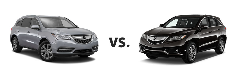 Used Acura Mdx Vs Used Acura Rdx Sunnyside Acura