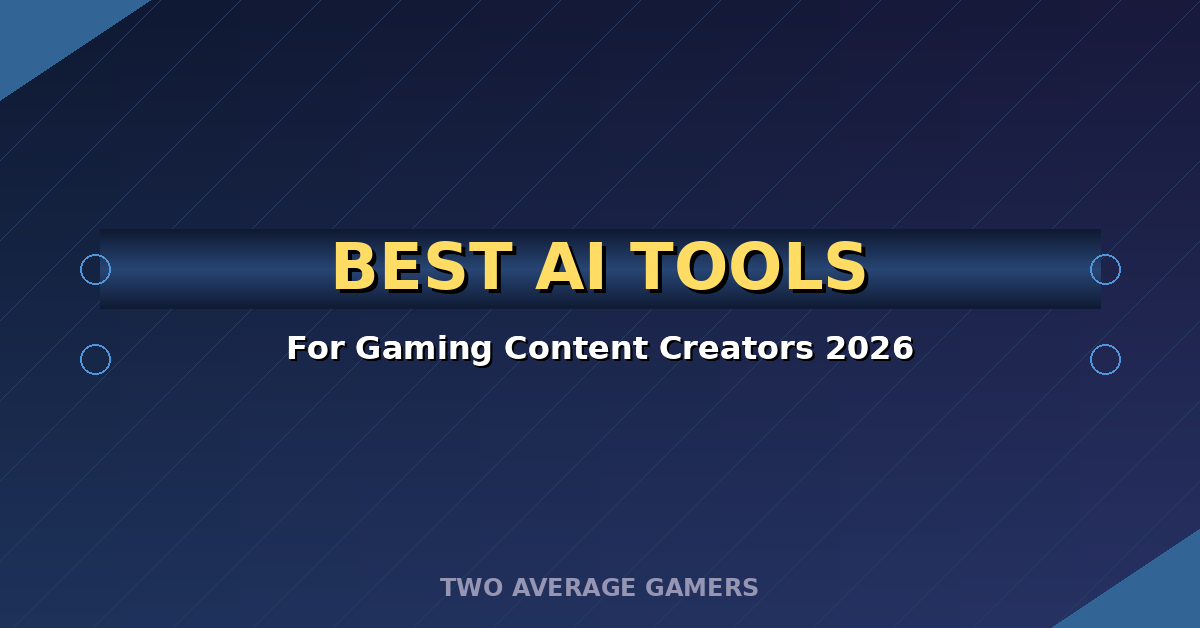 Best AI Tools for Gaming Content Creators in 2026
