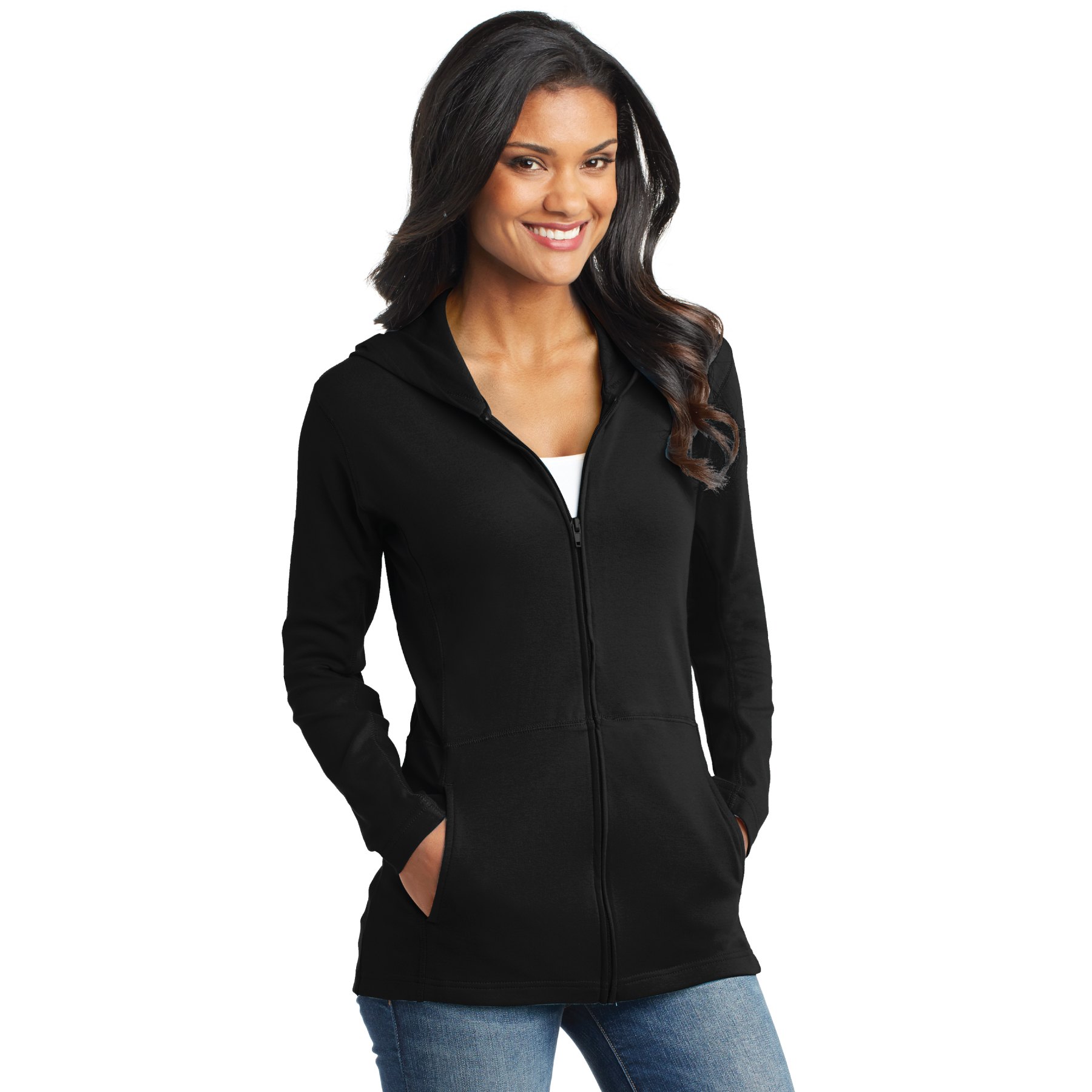 Ladies Modern Stretch Cotton FullZip Jacket (RCL2100)