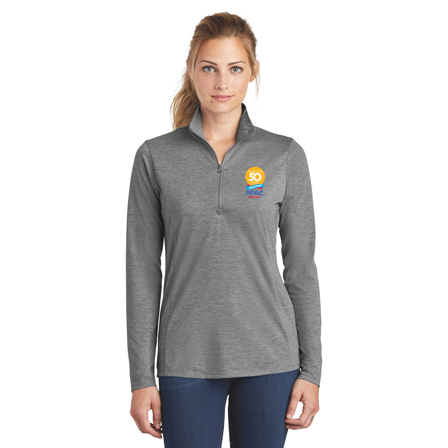 Ladies Sport Stretch Pullover