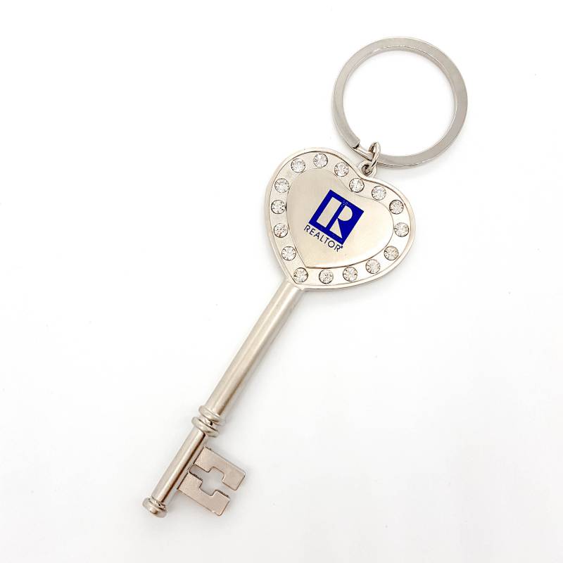 realtor 174 heart and key shaped keychain rts4640 realtor 174 heart and key shaped keychain rts4640