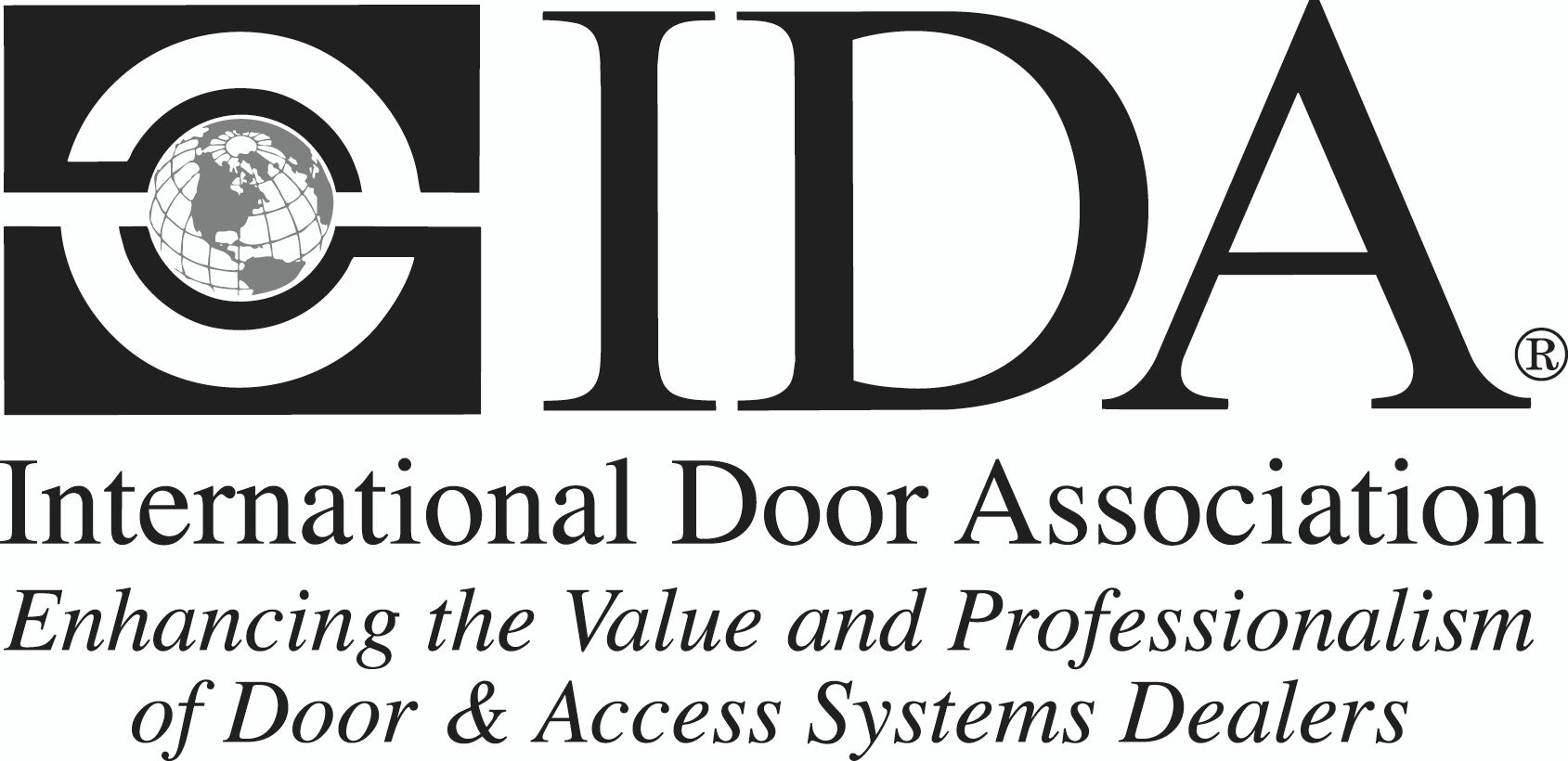 IDA logo bw 2026