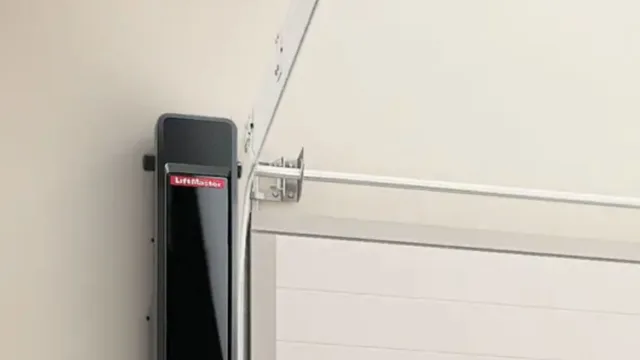 Garage door opener repair