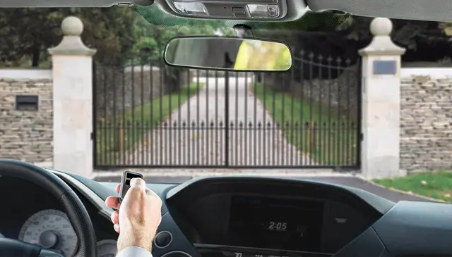 Residential gate opener