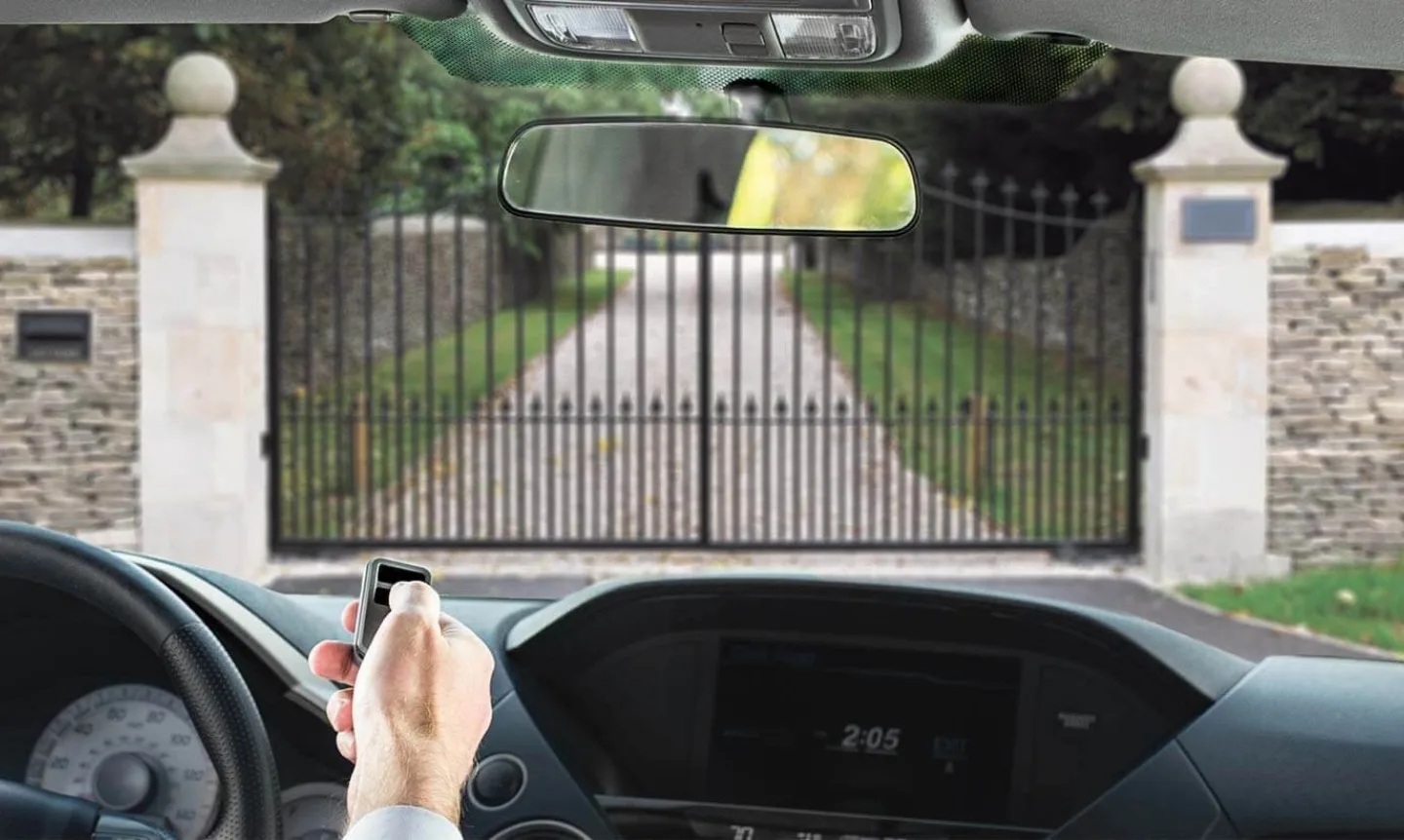 Residential gate opener