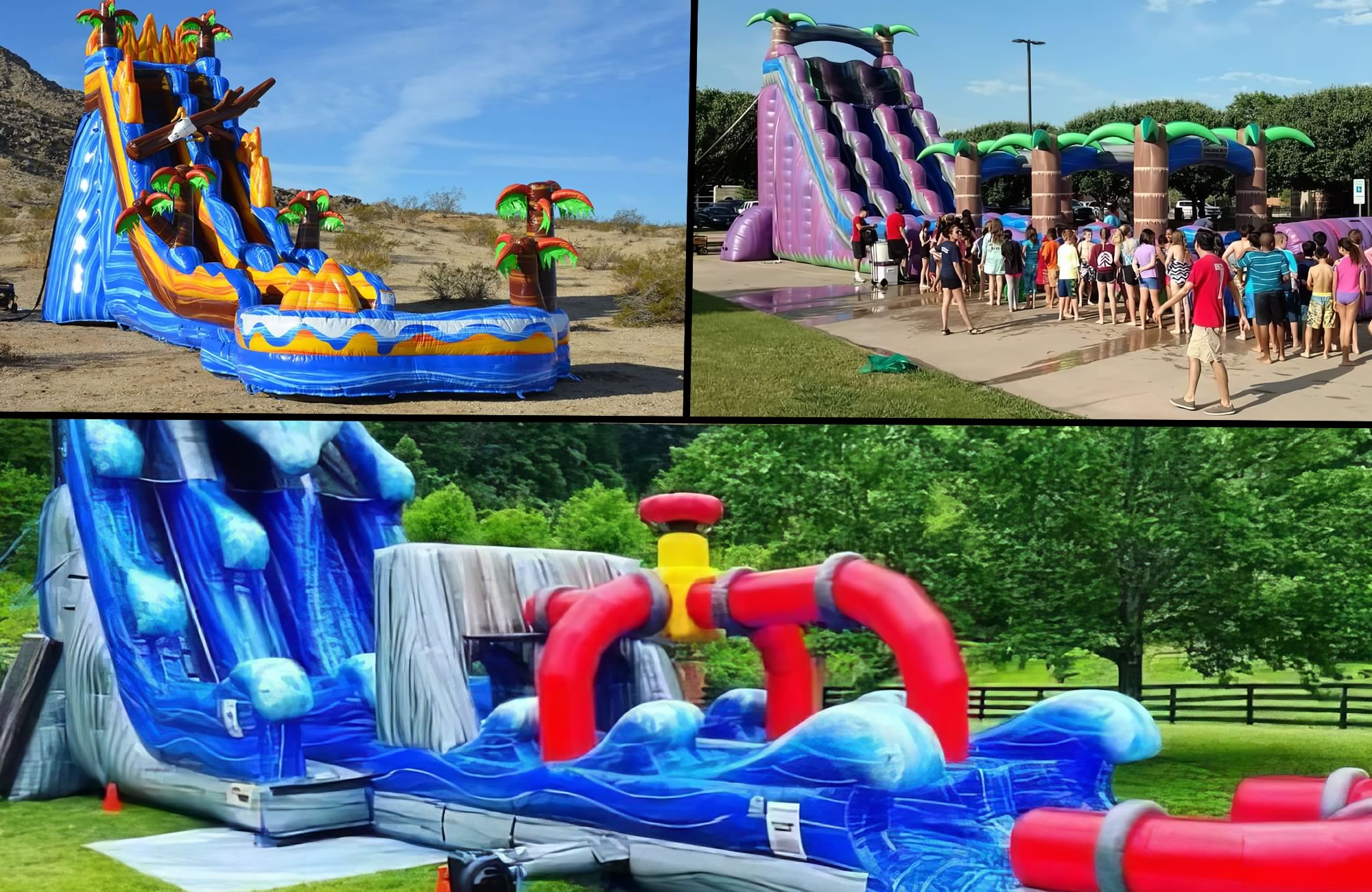 giant water slide rental Allen