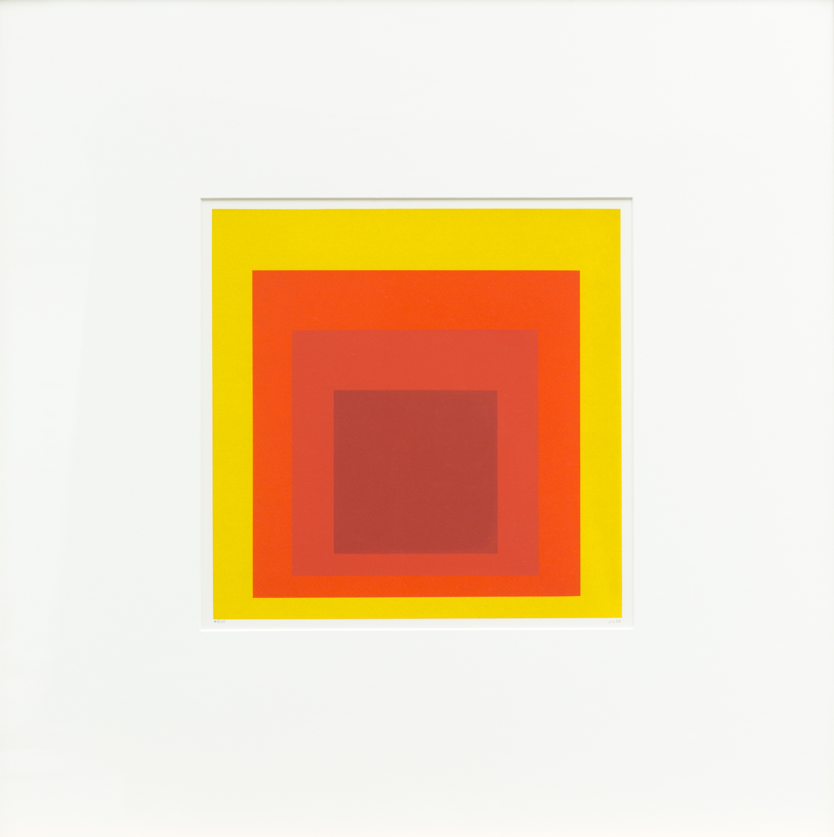 絵画 What do you mean Homage to the Square, Ochre and Red - Josef… | Grand Rapids