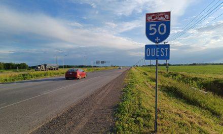 Government reinforces commitment to Autoroute 50 improvements
